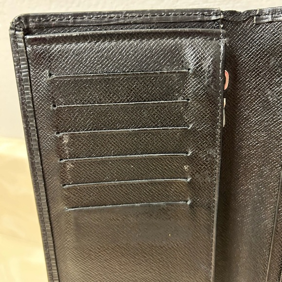 Louis Vuitton Long Wallet Black Leather Epi - Picture 4 of 7